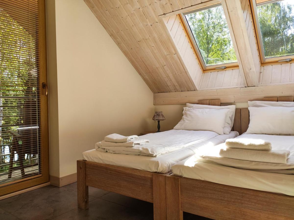 Mazursko - Komfortowe Apartamenty Nad Jeziorem, Sauna, Kominki Na Parterze Kretowiny Kültér fotó